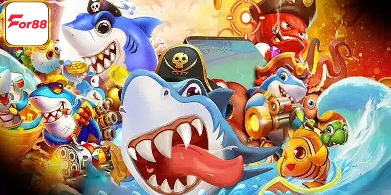 Danh sách 3 nhà cung cấp uy tín cho sảnh game bắn cá FOR88
