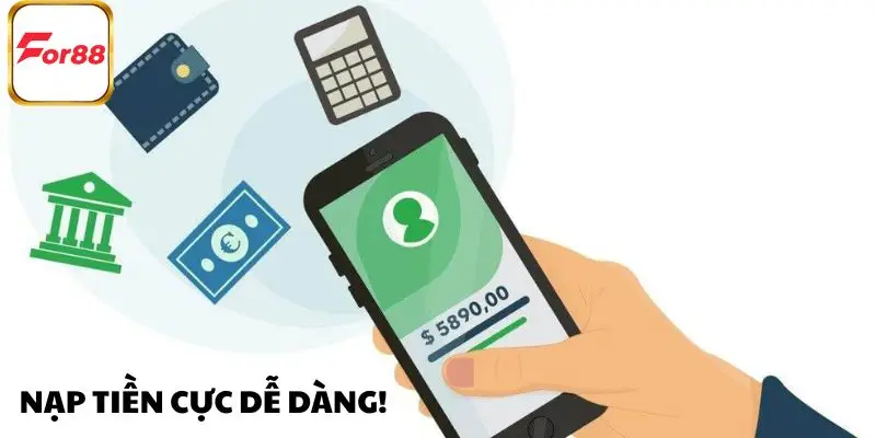 Nạp qua ví điện tử cực dễ dàng!